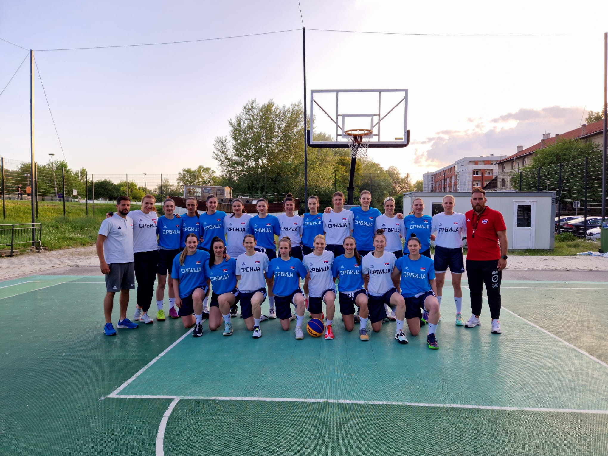 Okupljanje ženskih 3×3 reprezentativnih selekcija u Novom Sadu