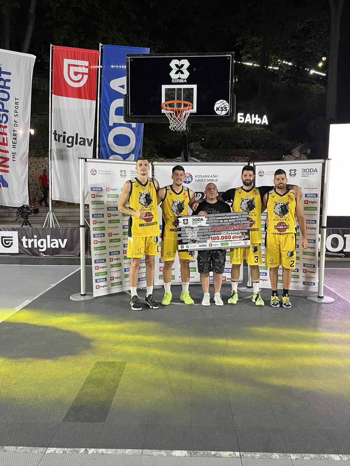 Vukovi do krune u Vrnjačkoj Banji! Ubedljiv trijumf doneo im finale Srbije!