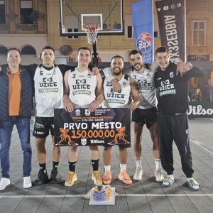 Počela nova sezona Nacionalnog 3×3 prvenstva Srbije 2026 – Užice je prvi šampion!