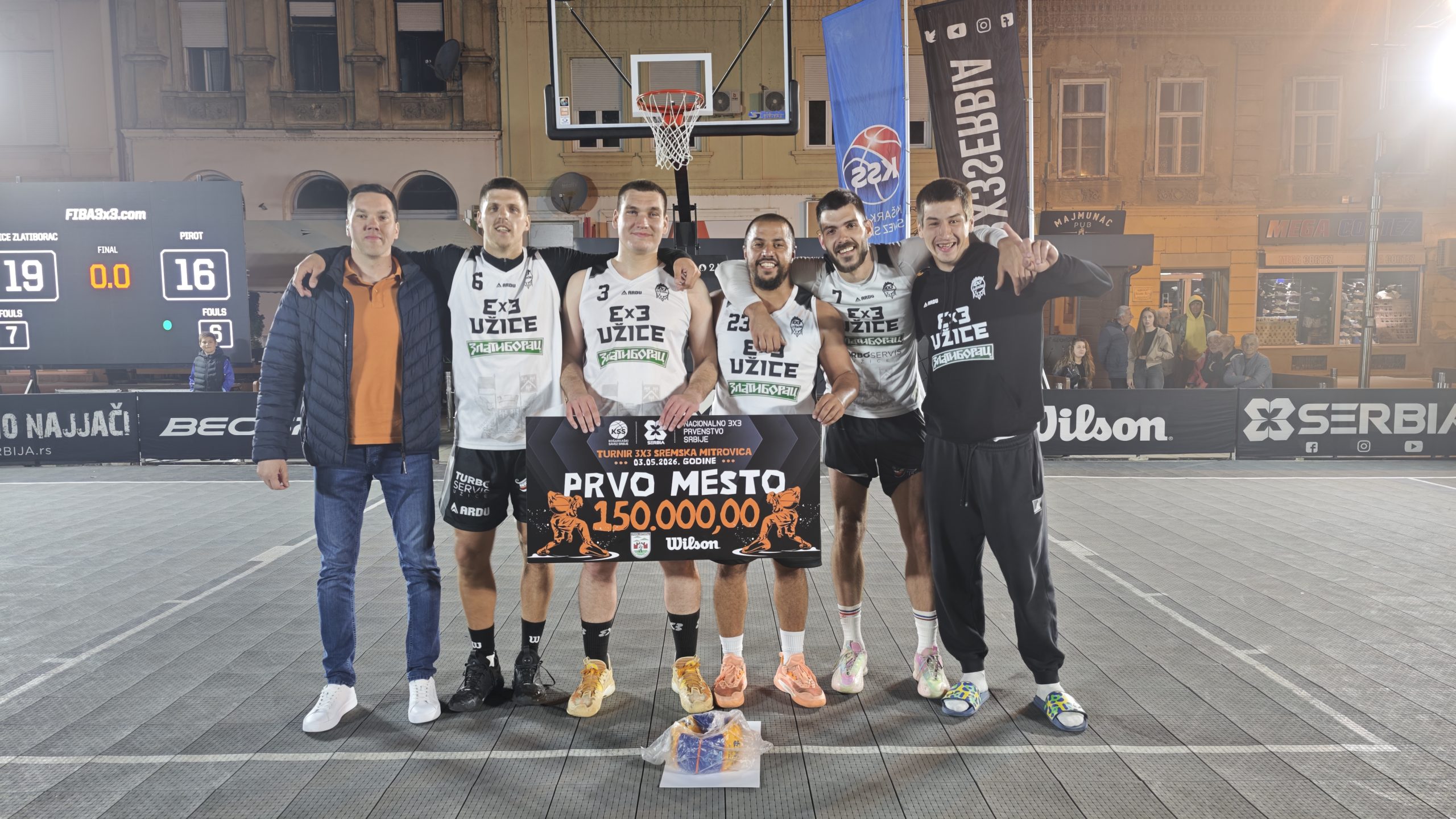Počela nova sezona Nacionalnog 3×3 prvenstva Srbije 2026 – Užice je prvi šampion!